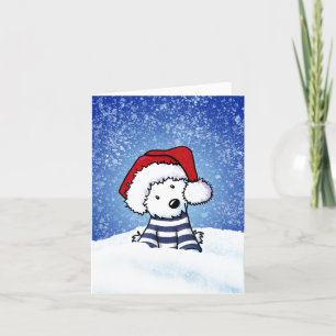Carte de Noël West Highland Terrier