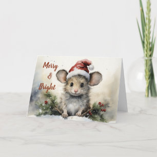 Carte de Noël Whimsical