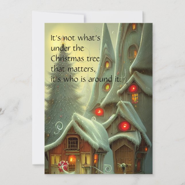 Carte de Noël Whimsical 02 (Devant)
