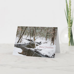 Carte de Noël Winter Way