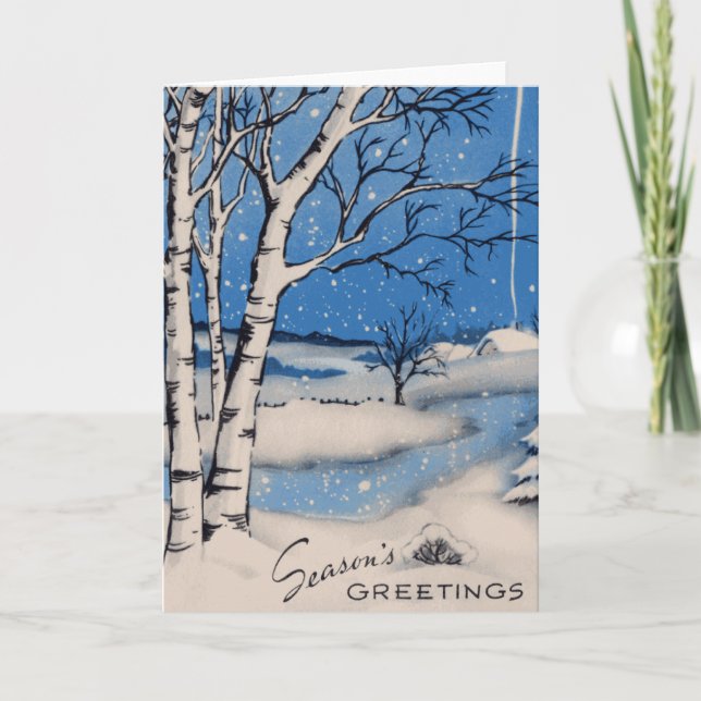 Carte de Noël Winter Wonderland (Devant)