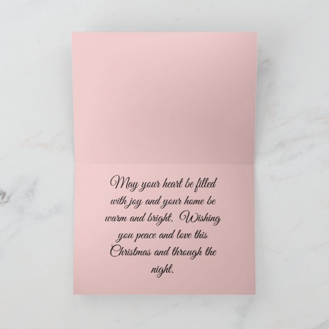 Carte de Noël Winter Wonderland (Intérieur)