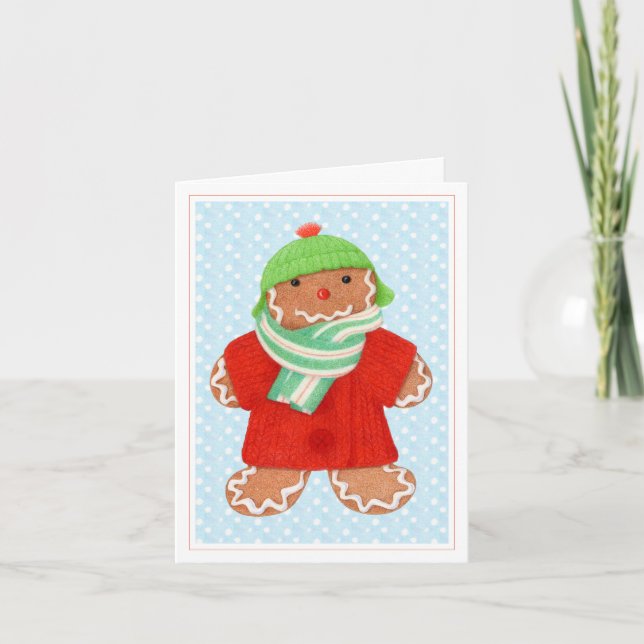 Carte de Noël WOOLIE GINGERPREAD (Devant)