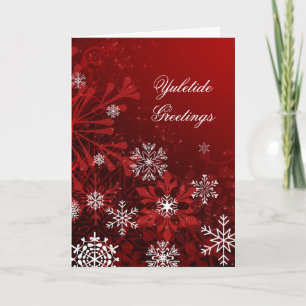 Carte de Noël Yuletide customisée