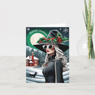 Carte de Noël Yuletide personnalisée