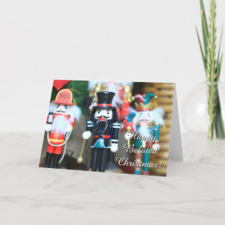 Carte de noix de Noël Joyeux