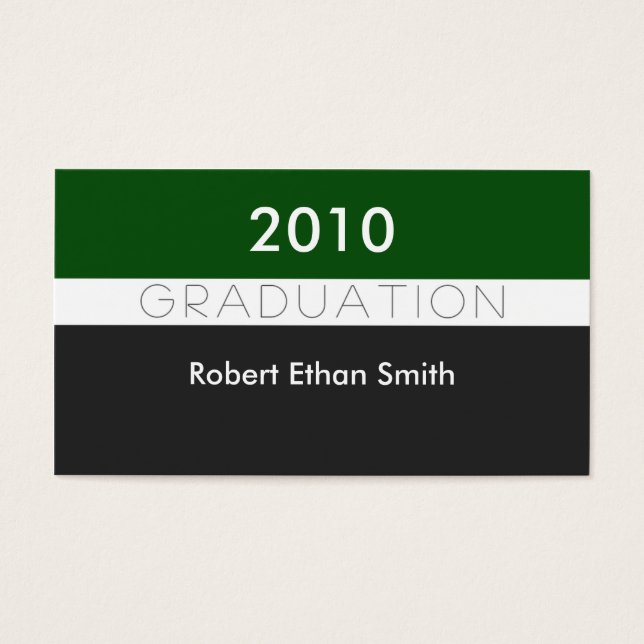 Carte de nom (Devant)