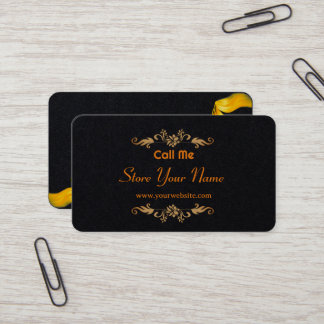 Carte de nom | Carte personnalisée Elegan