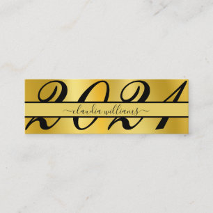 Carte de nom de diplôme. Carte d'insertion Gold Cl