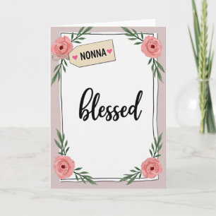 Carte de Nonna Florale Bénie