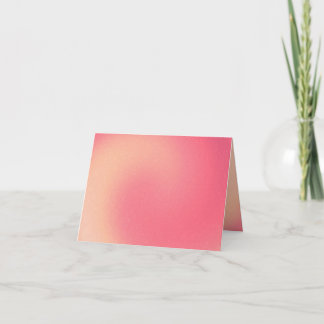 Carte de note à balayage rose