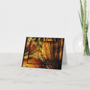 Carte de note Abstraite Peace of Glass
