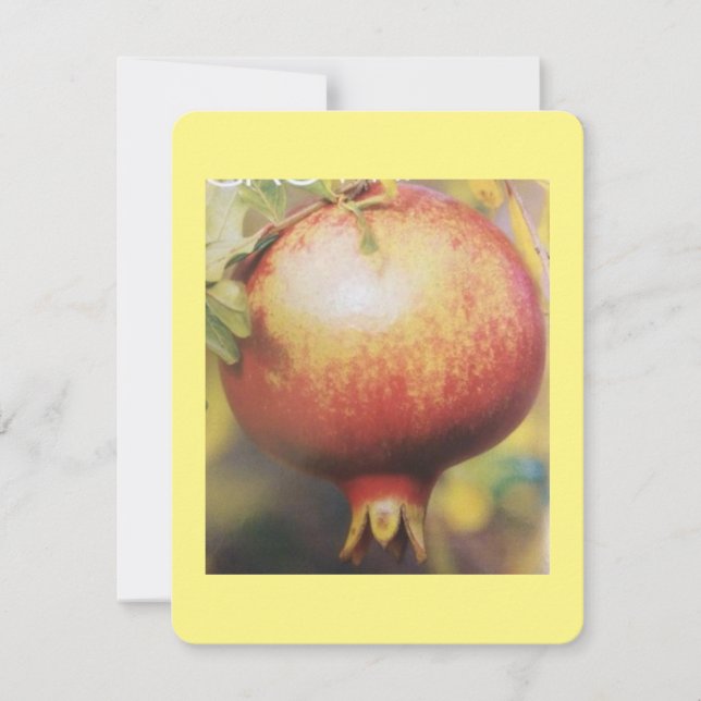 Carte de note Apple Automne (Devant)