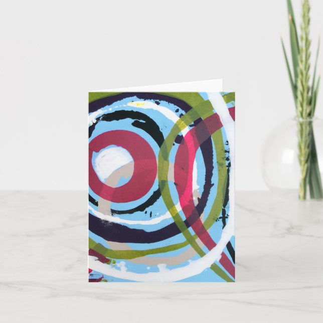 Carte de note blanche Eclipse (Devant)