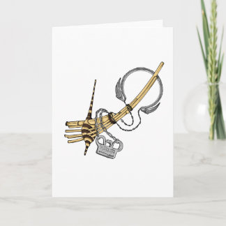 Carte de note blanche Hmong