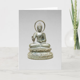 Carte de note "Bouddha Transcendant assis"