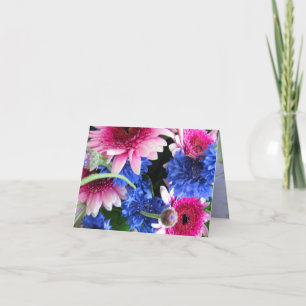 Carte de note Bouquet de Fleurs