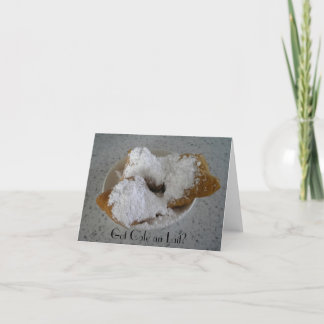 Carte de note Cafe au Lait