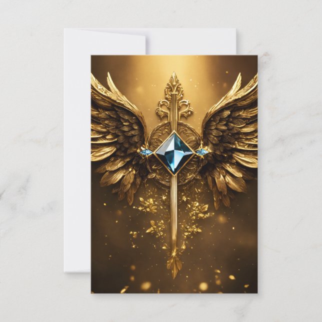 carte de note, carte de voeux (Devant)