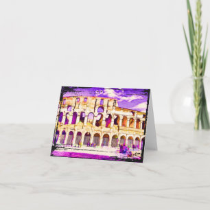 Carte de note Coliseum