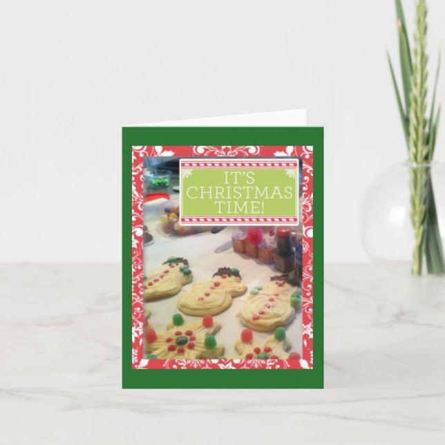 Carte de note "Cookies Please" (Devant)