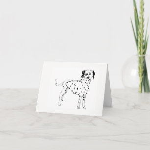 Carte de note Dalmatien