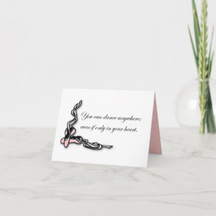 Carte de note Dance Anywhere