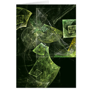 Carte de note d'art Abstraite à solde tordu