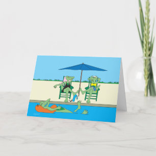 Carte de note de Beach Gators