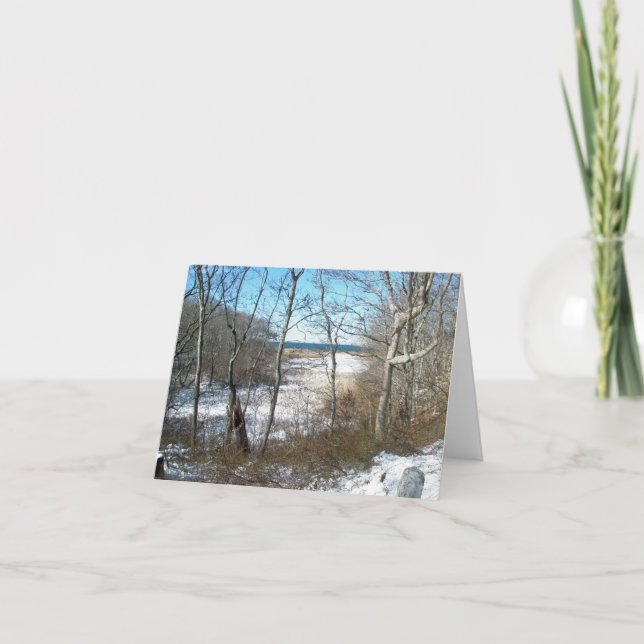 Carte de note de Gunning Point Road Sippiwisset (Devant)