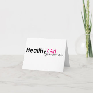 Carte de note de HealthyGirl