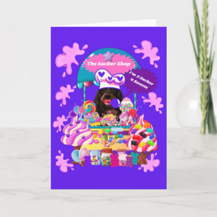 Carte de note de la boutique Lollipop & Candy
