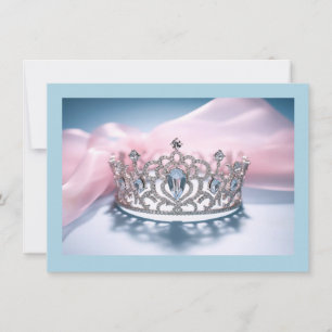 Carte de note de la couronne Pageant