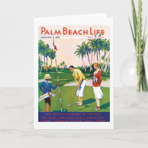 Carte de note de la vie #5 de Palm Beach