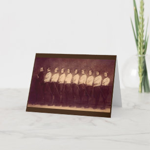 Carte de note de l'équipe d'escrime allemande pour