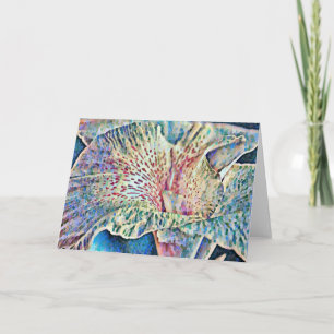 Carte de note de l'impressionniste Artsy Lily in B