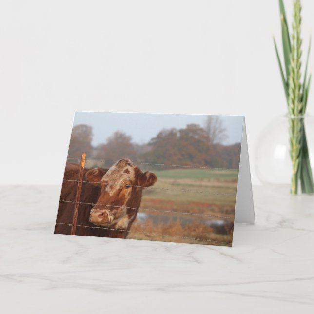 Carte de note de maman Red -- Vous manquer (Devant)