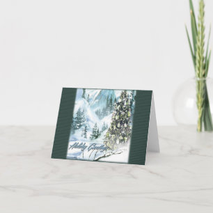 Carte de note de Noël