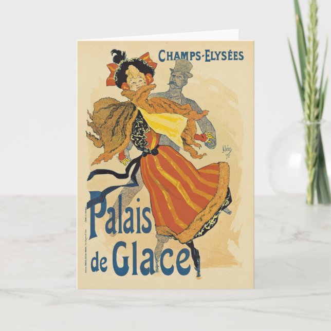 Carte de note de Palais de Glace (Devant)