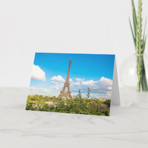 Carte de note de photographie de nuage de Tour