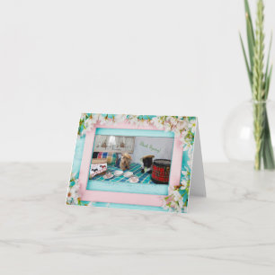 Carte de note de printemps