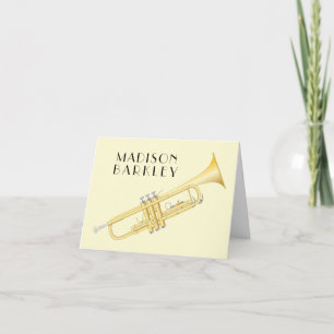 Carte de note de professeur de groupe de musicien 