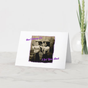 Carte de note de soeur