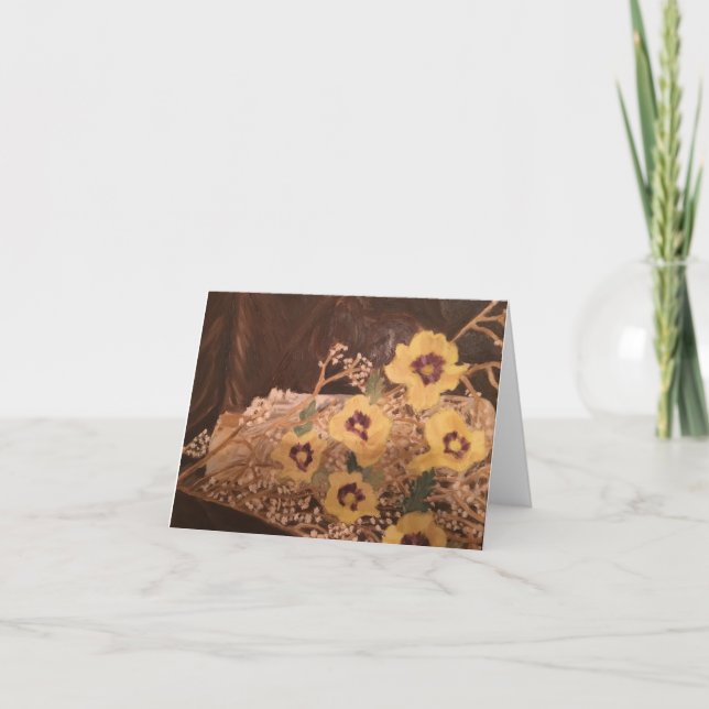 Carte de note de vie fixe vide dans Sarr (Devant)