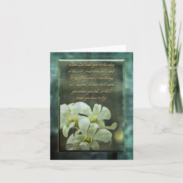 Carte de note d'encouragement (Devant)