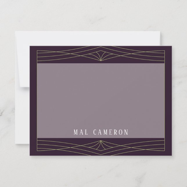 Carte de note d'inspiration Queen (Devant)