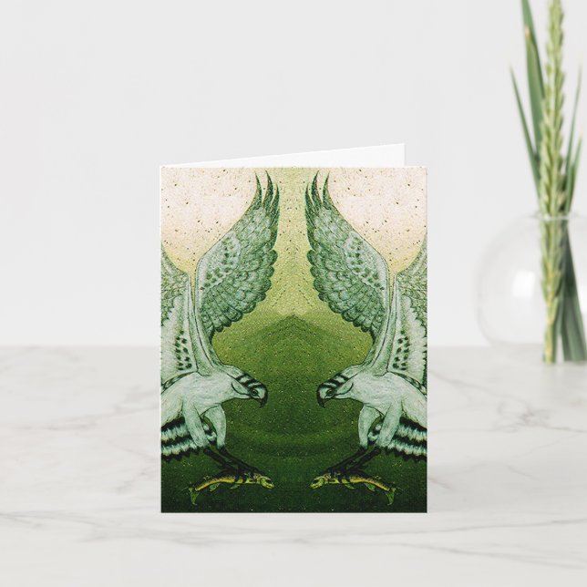 Carte de note d'Ospreys (Devant)