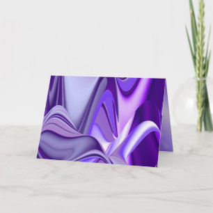 Carte de note Dreams Rainbow Flower violet