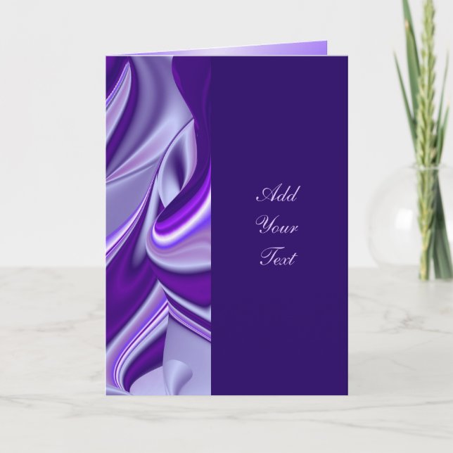 Carte de note Dreams Rainbow Flower violet (Devant)