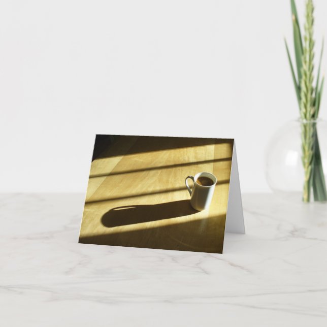 Carte de note du café Good Morning (Devant)